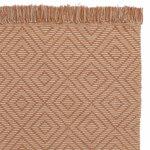 Malda Rug [Pale terracotta/Natural white]