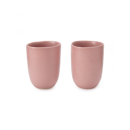 Malhou mug, rouge, 100% stoneware