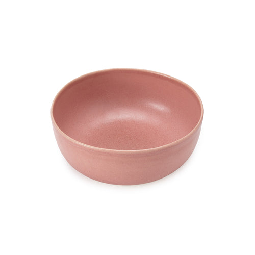 Malhou Cereal Bowl Set rouge, 100% stoneware | URBANARA plates & bowls