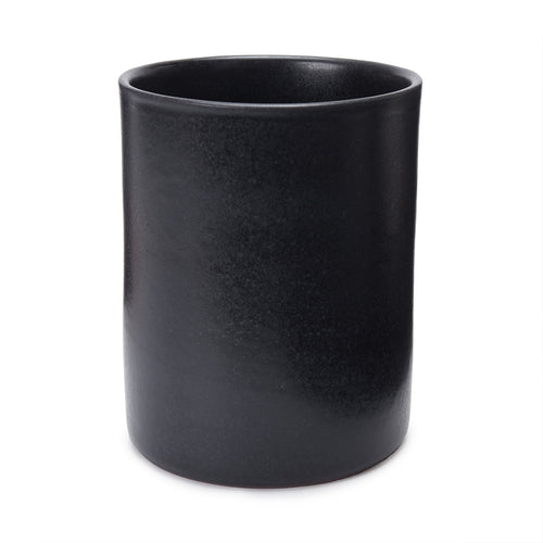 Malhou Vase black, 100% stoneware