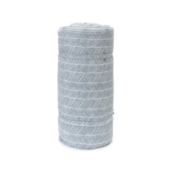 Mallur Picnic Blanket green grey & natural white & green grey, 100% cotton
