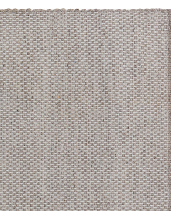 Doormat Mandal Light grey melange & White, 100% Recycled PET