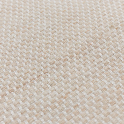 Rug Mandal Natural melange & White, 100% Recycled PET | URBANARA Outdoor Accessories