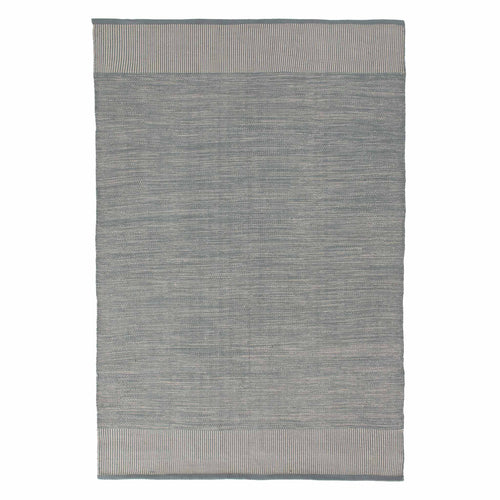 Mandir Rug [Light green grey & Natural white]