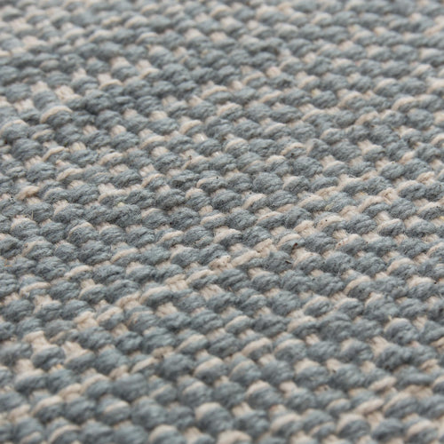 Mandir Rug [Light green grey & Natural white]