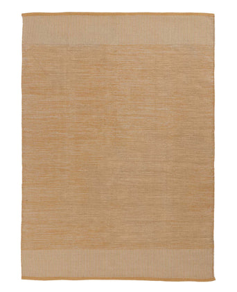 Mandir Rug [Ochre/Natural white]
