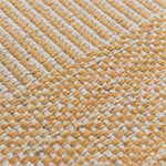 Mandir Rug [Pale Ochre/Natural white]