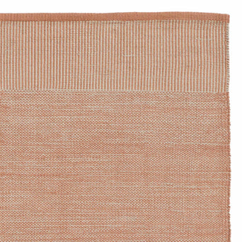 Mandir Rug [Terracotta/Natural white]