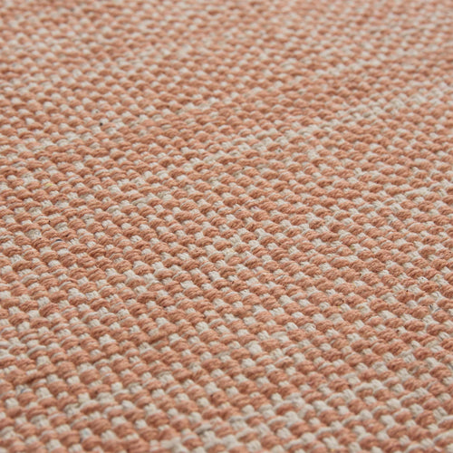 Mandir Rug [Pale terracotta/Natural white]