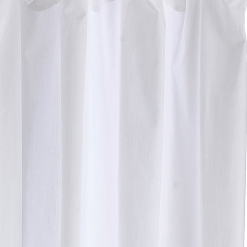 Maninho curtain, white, 100% cotton | URBANARA curtains