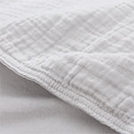 Manisa Muslin Bedding [Light grey]