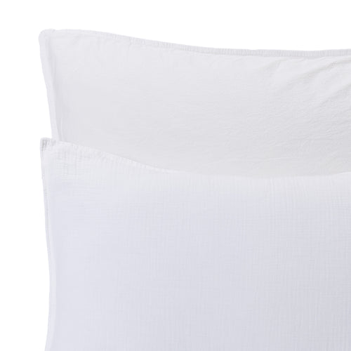 Manisa cotton muslin Bed Linen in white | Home & Living inspiration | URBANARA