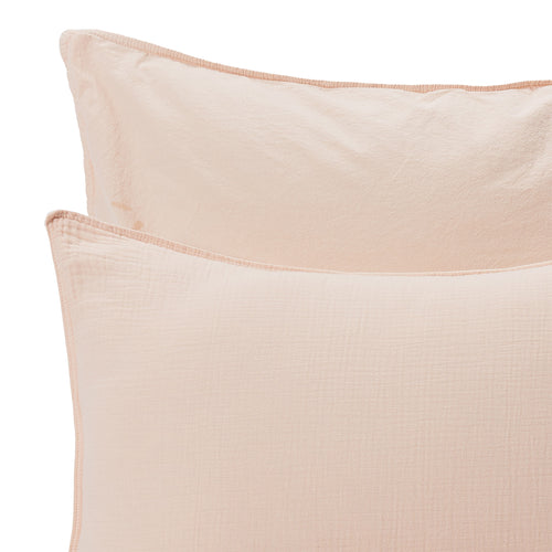 Manisa Muslin Bed Linen in powder pink | Home & Living inspiration | URBANARA