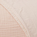 Manisa cotton muslin Bed Linen powder pink, 100% cotton | Find the perfect cotton bedding