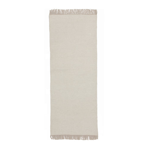 Mano Wool Runner [Natural white]
