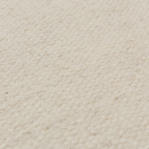 Mano Wool Rug [Natural white]