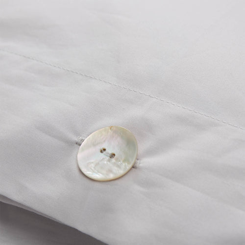 Manteigas Mini Percale Bedlinen Set silver grey, 100% organic cotton | URBANARA kids bed linen