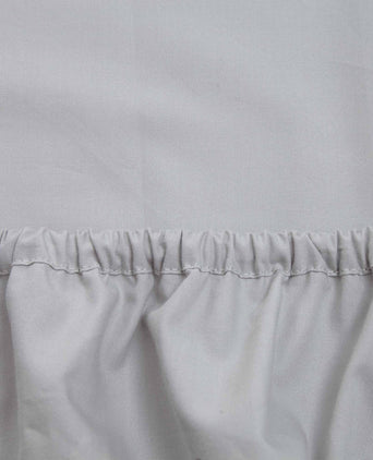 Manteigas Mini Percale Fitted Sheet aloe green, 100% organic cotton