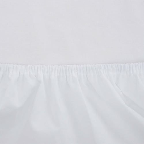 Manteigas Mini Percale Fitted Sheet in white | Home & Living inspiration | URBANARA