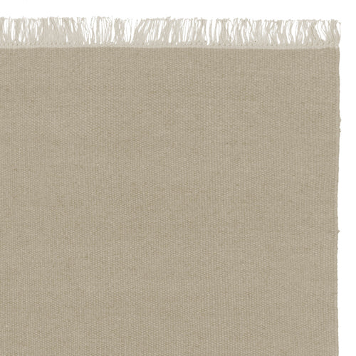Manu rug, light green grey, 50% new wool & 50% cotton