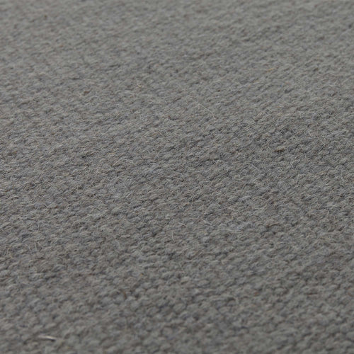 Manu rug, green grey, 50% new wool & 50% cotton | URBANARA wool rugs