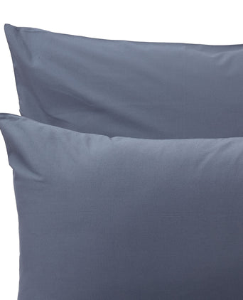 Mata Cotton Bedding Set [Dark Blue Grey]