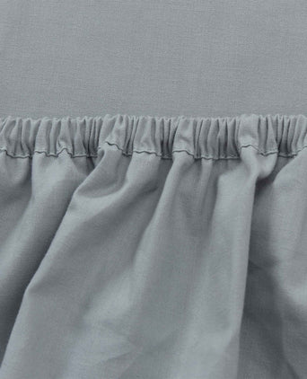 Mata Fitted Sheet [Green grey]