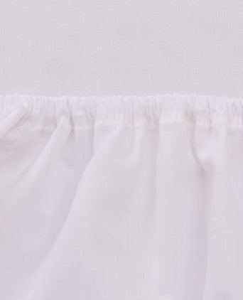 Mata Fitted Sheet [White]