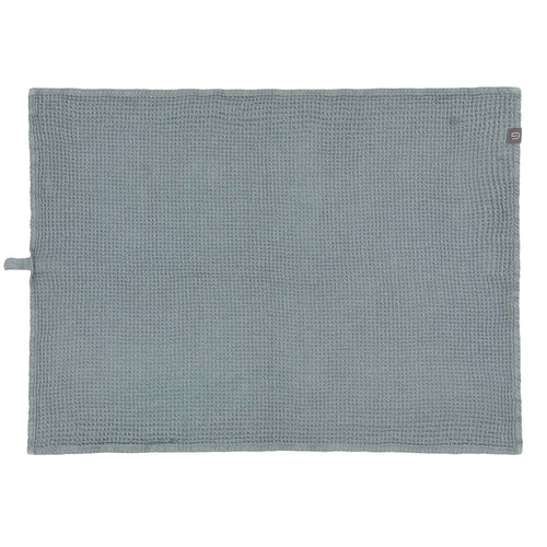 Meeris tea towel, light green grey, 100% linen | URBANARA dishcloths