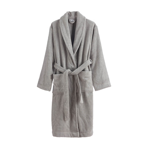 Merouco Organic Bathrobe light grey, 100% organic cotton