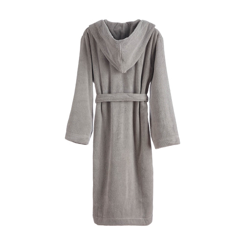Merouco Capa Organic Bathrobe light grey, 100% organic cotton | Find the perfect bathrobes