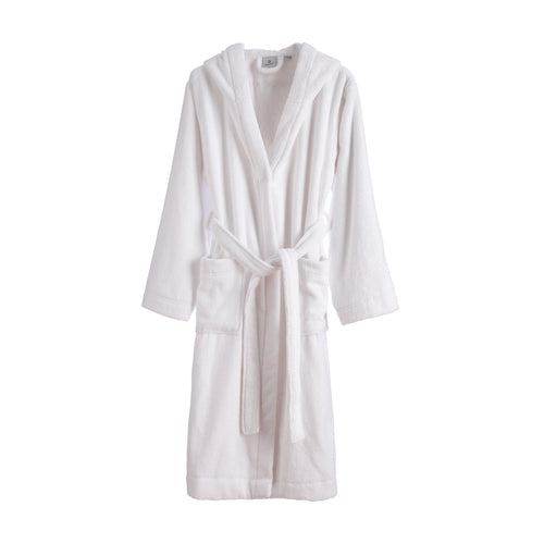 Merouco Organic Bathrobe white, 100% organic cotton