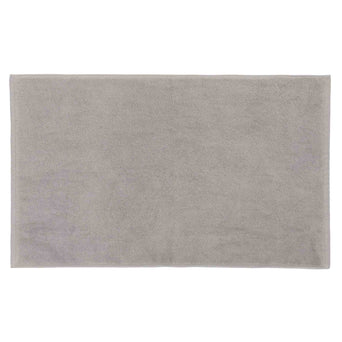 Merouco Organic Bath Mat light grey, 100% organic cotton