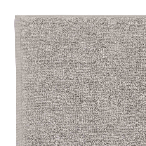 Merouco Organic Bath Mat light grey, 100% organic cotton | URBANARA bath mats