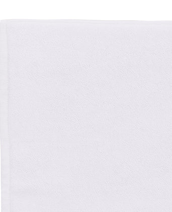 Merouco Organic Bath Mat white, 100% organic cotton