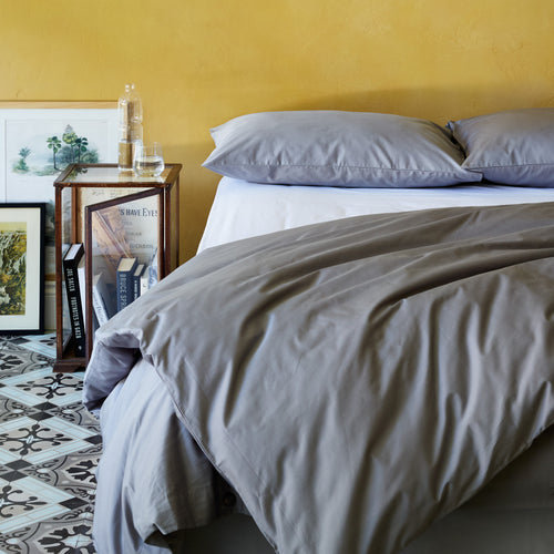 Millau Bedding in grey | Home & Living inspiration | URBANARA