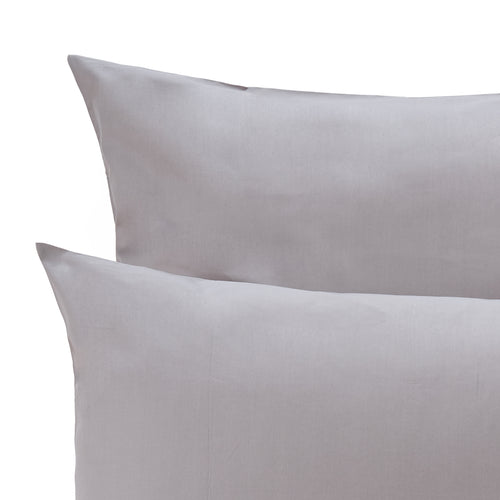 Millau Bedding grey, 100% combed and mercerized cotton | URBANARA sateen bedding