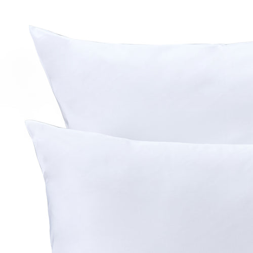 Millau Pillowcase white, 100% combed and mercerized cotton | URBANARA sateen bedding