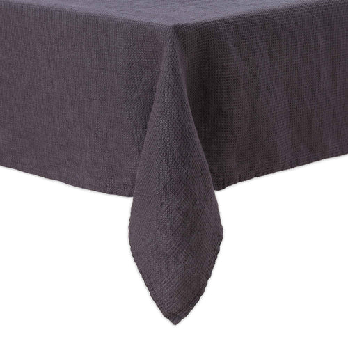 Minija table cloth, dark grey, 100% linen