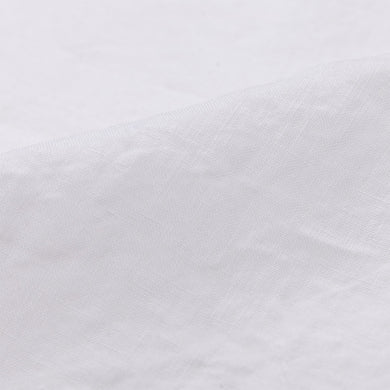 Miral table runner, white, 100% linen