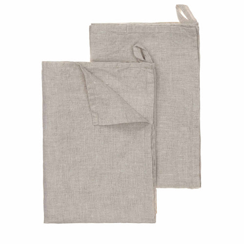 Miral tea towel, natural, 100% linen