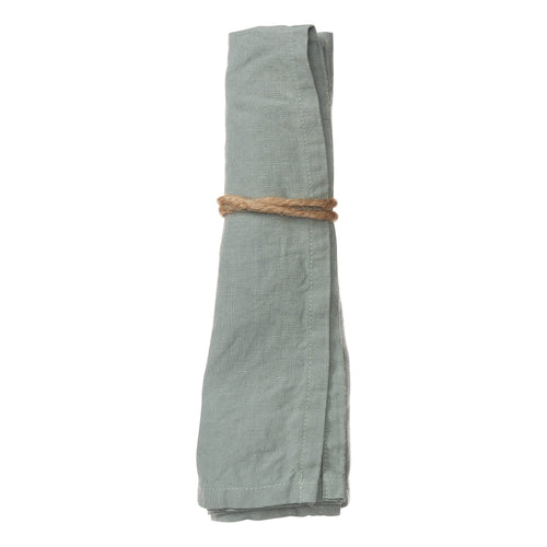 Napkin Miral Sage green, 100% Linen