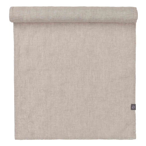 Miral table runner, natural, 100% linen