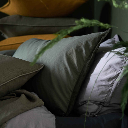 Moss green Balaia Bettdeckenbezug | Home & Living inspiration | URBANARA
