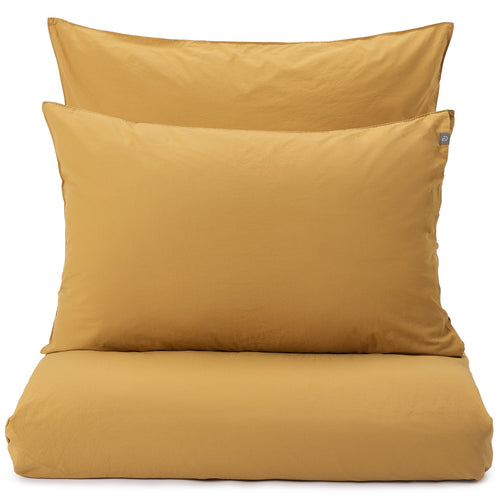 Moledo Pillowcase ochre, 100% organic cotton