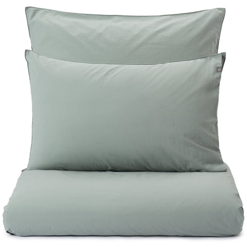 Moledo Pillowcase sage green, 100% organic cotton
