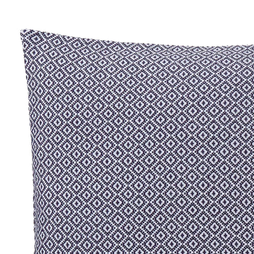 Mondego Cushion in dark blue & white | Home & Living inspiration | URBANARA