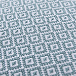 Mondego Cushion Cover grey green & white, 100% cotton | URBANARA cushion covers