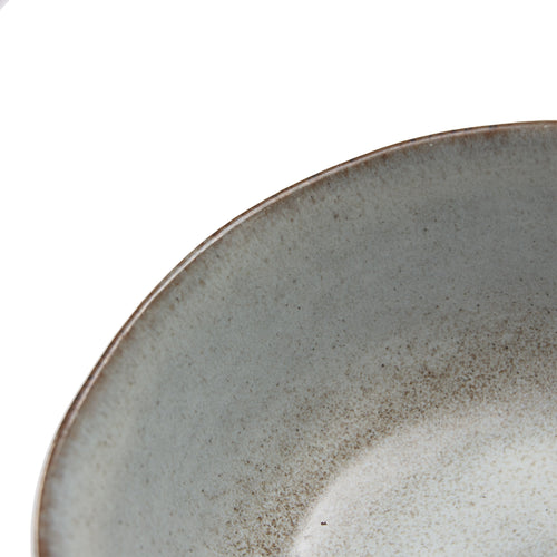 Montijo Bowl light grey, stoneware | URBANARA plates & bowls