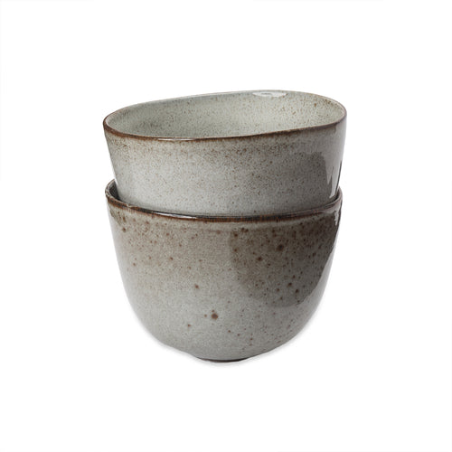 Montijo Bowl light grey, stoneware